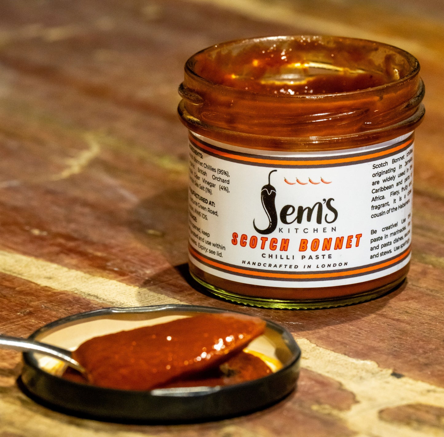 Scotch Bonnet Chilli Paste